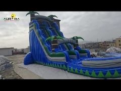OEM Event Blue Double Lane Inflatable Slide Cho Tất cả Các Lễ