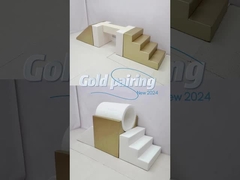 Thiết bị chơi mềm Pastel thiết lập trung tâm trẻ sơ sinh chơi mềm nệm bọt bóng đá hố trẻ em