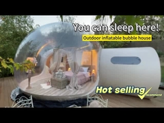 Chuồng Bubble Dome tùy chỉnh có thể thổi với đường hầm kín không khí và có sẵn