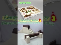 Nhà máy Soft Play sân chơi cà phê Beige Thiết bị Soft Play trong nhà