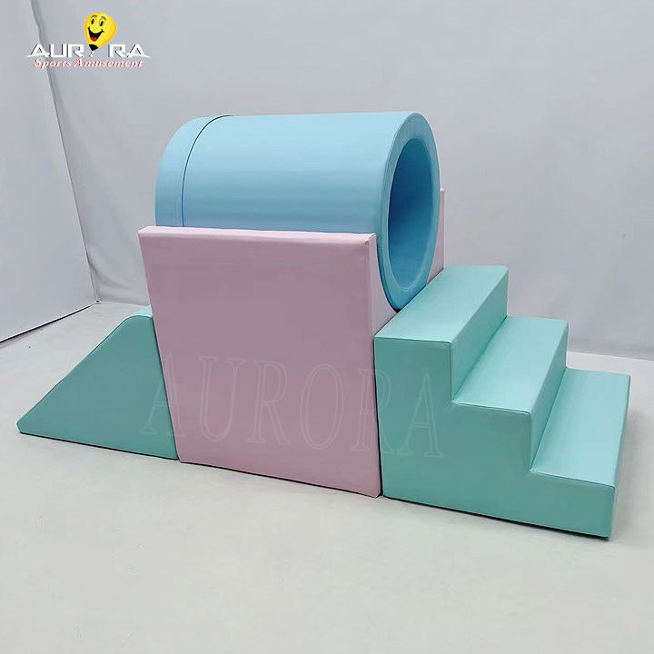 Đồ chơi mềm trẻ em Pastel Bảng leo núi cho bữa tiệc Cho thuê thiết bị chơi mềm tùy chỉnh