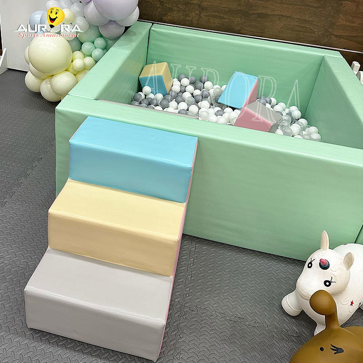 Đồ chơi mềm trẻ em Pastel Bảng leo núi cho bữa tiệc Cho thuê thiết bị chơi mềm tùy chỉnh