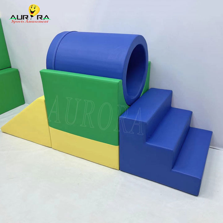 Colorful Toddler Infant Soft Play Equipment For Rental Soft Play Set (Thiết bị chơi mềm trẻ sơ sinh màu sắc cho thuê)