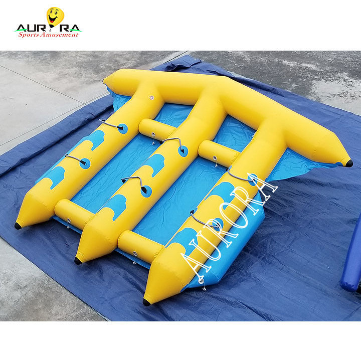 Thể thao nước đầy màu sắc Lôi nổi Banan Boat Tube bay cá cho biển