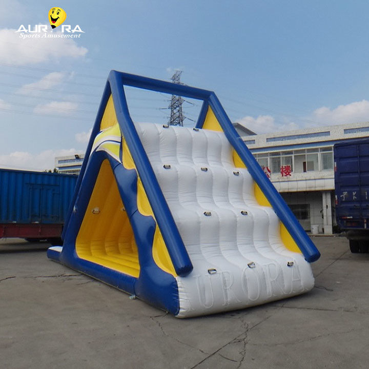 Tiệc ngoài trời đồ chơi nước bơm nổi trượt nước leo núi Tháp tường cho biển