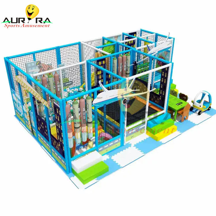 Bé khung trong nhà thiết bị sân chơi mềm đặt bóng bơi cho trẻ em