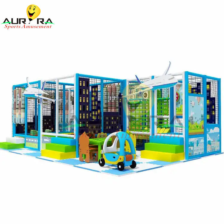 Bé khung trong nhà thiết bị sân chơi mềm đặt bóng bơi cho trẻ em