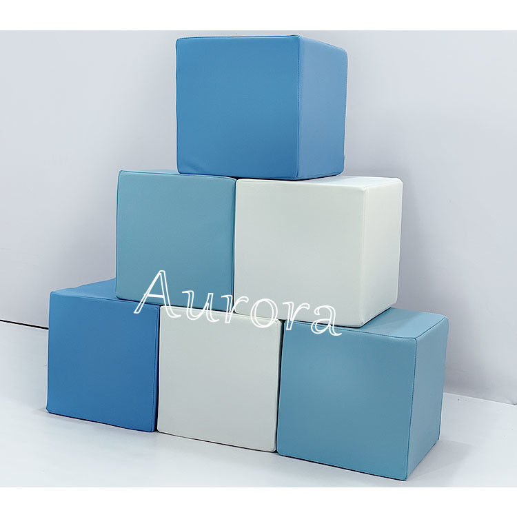 Tùy chỉnh trẻ em chơi bóng mềm màu xanh lá cây hố trong nhà thiết bị chơi mềm in kỹ thuật số