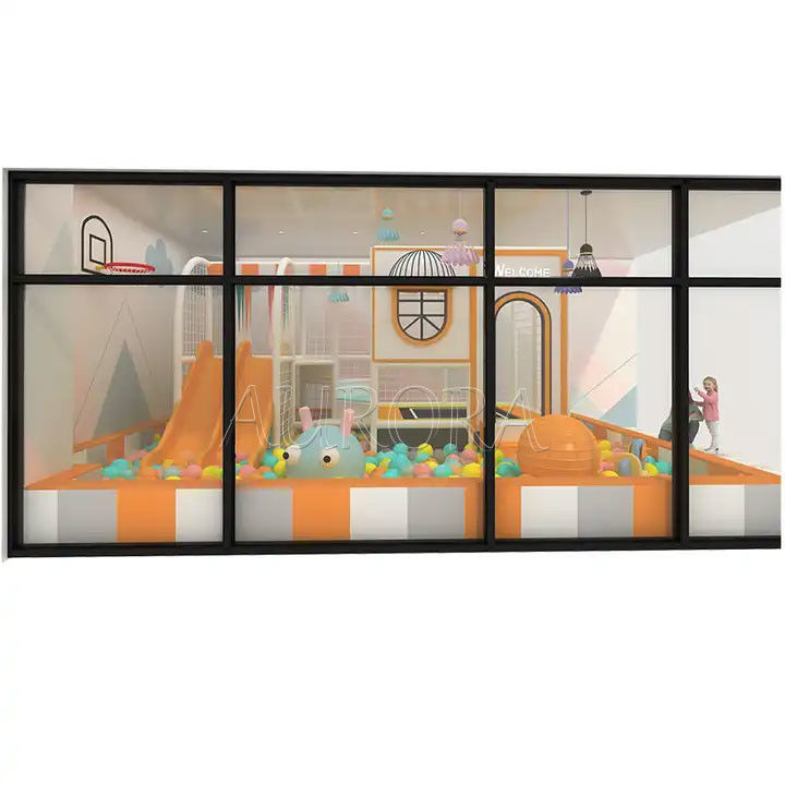 Trẻ em kẹo chủ đề nội thất Soft Play thiết bị Màu tùy chỉnh