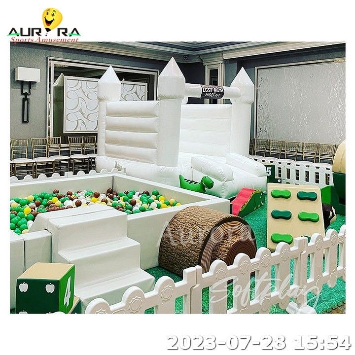 Soft Play Sets Kids Soft Play Merry Go Round Outdoor Playground Thăng cầu Pit