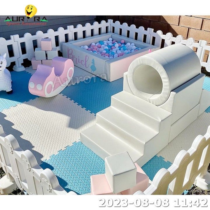 Soft Play Bouncy Animals Outdoor Kids Small Ball Pit Soft Play Ocean Pit Toy (Trò chơi chơi bóng đá nhỏ)