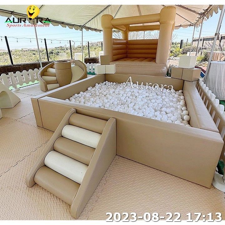 Soft Play Ball Pit Small Soft Indoor Play Area Equipment Cho bữa tiệc sinh nhật