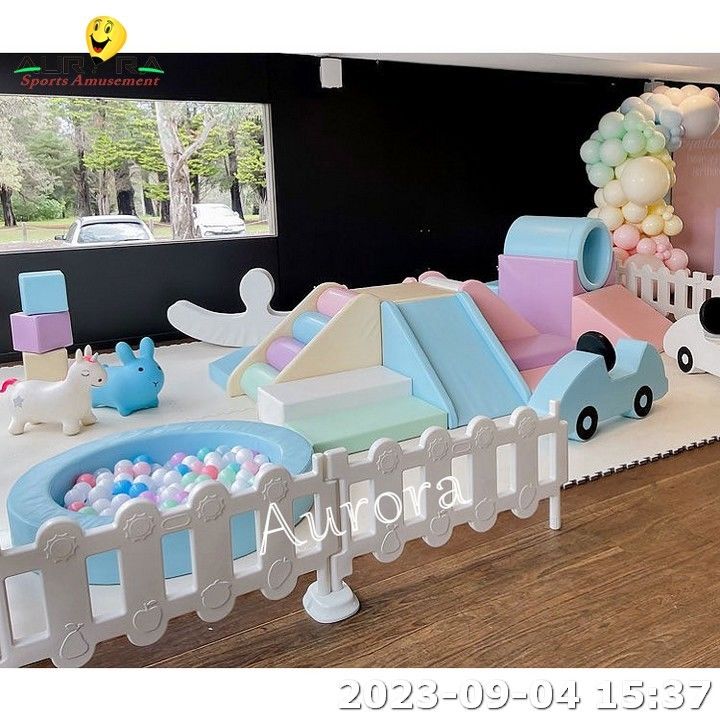 Bộ dụng cụ chơi mềm màu trắng gói màu trung tính đồ mềm Bảng bọt trẻ em