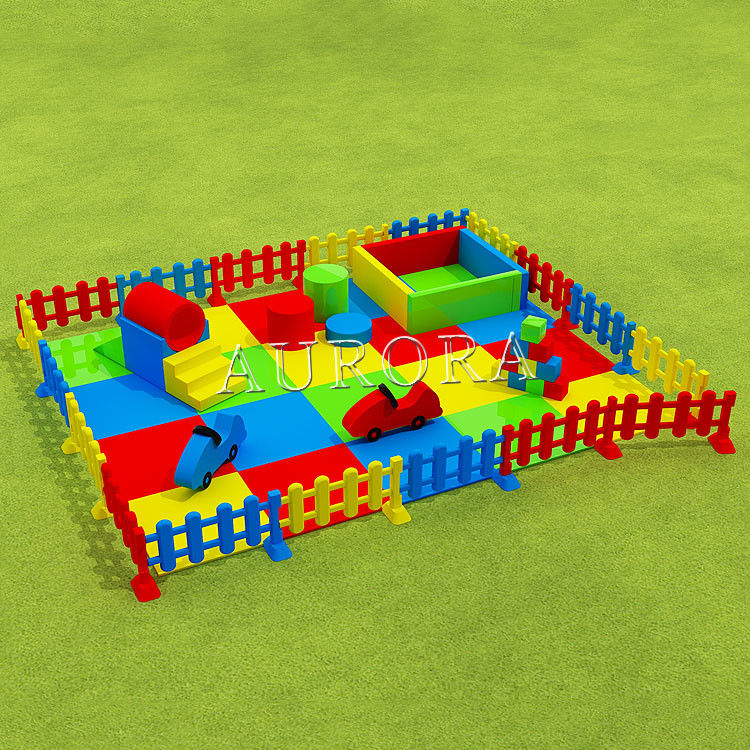 Colorful Soft Play Kid Soft Play Equipment Set Ball Pit Foam Mats Indoor (Thiết bị chơi mềm màu sắc)