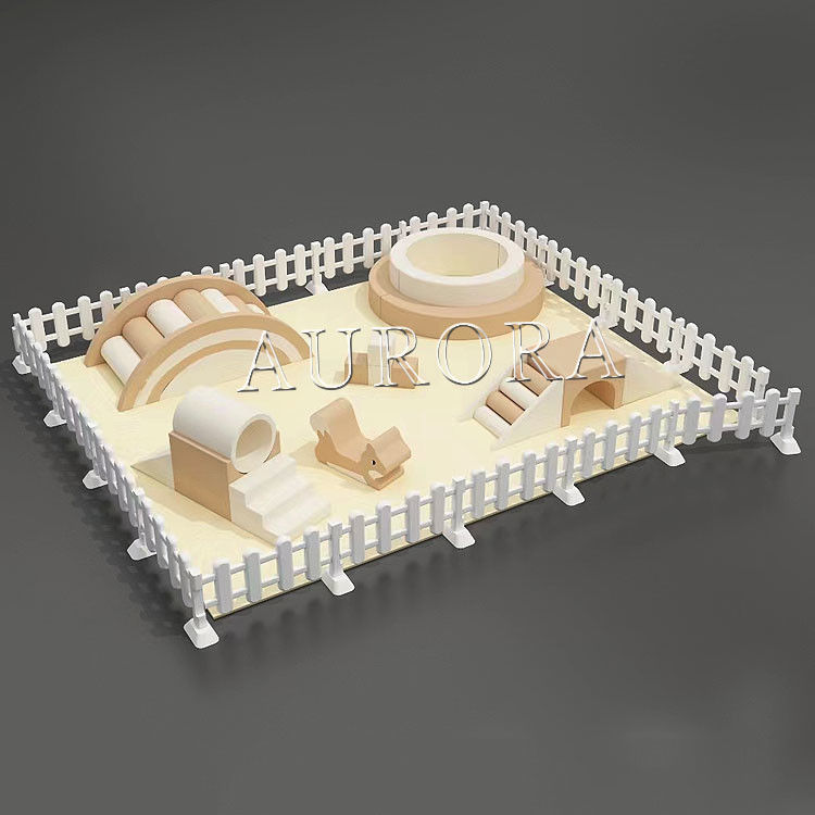 Màu sắc tùy chỉnh Soft Play Merry Go Round Event Party Cho thuê trẻ em vòng xoáy