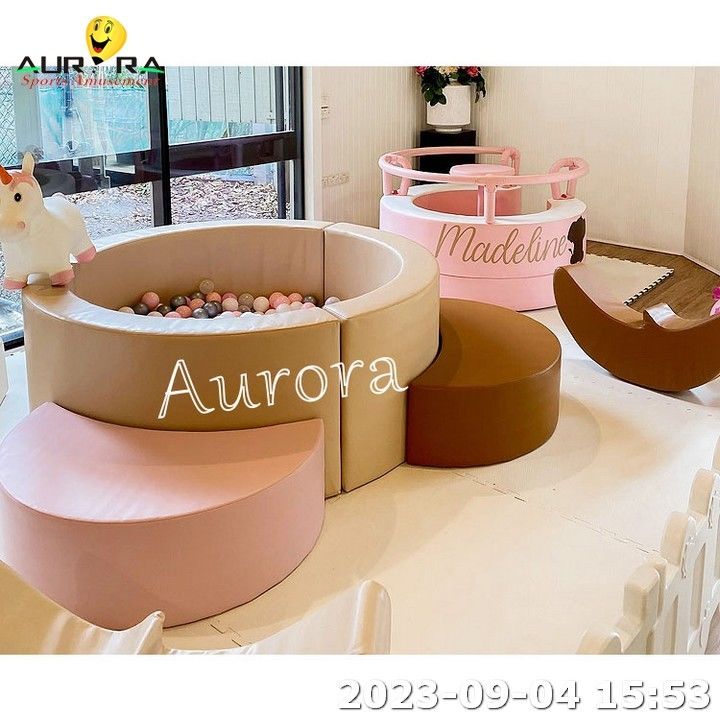 Ball Pit Indoor Kids Flower Soft Play Set Sân chơi Soft Play Area Flower Set