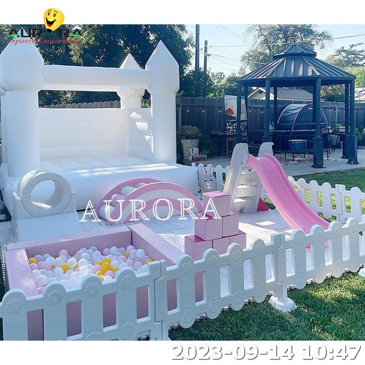 Trò chơi mềm màu hồng trắng Thiết bị chơi mềm trong nhà Trẻ em leo núi Soft Play Sets Soft Play