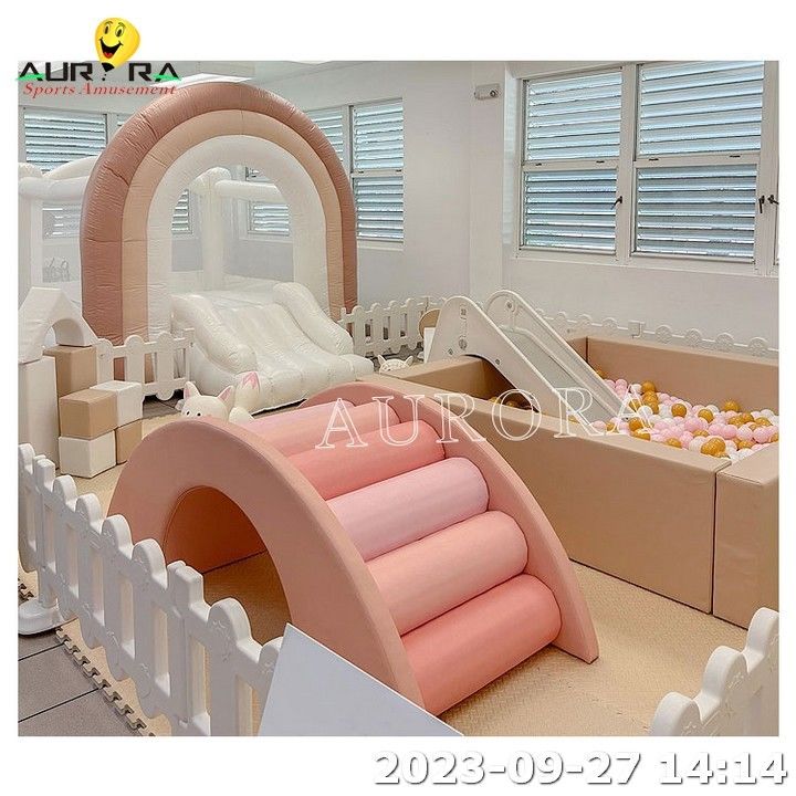 Slide Ball Pit Playground Soft Foam Climbing Blocks Kids Soft play cho thiết bị