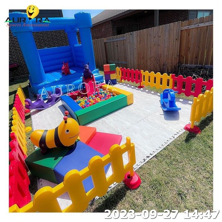 Popular Mixed Colors Climber Ball Pit Trẻ em sân chơi ngoài trời Chơi mềm