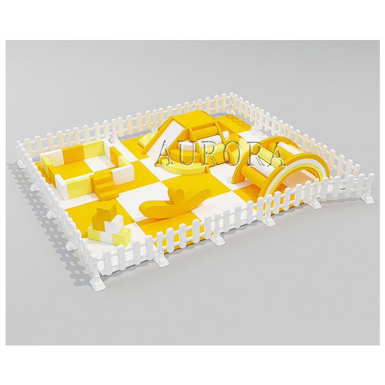 Màu cam Đồ chơi mềm giá rẻ Khu vực chơi mềm Trẻ em Thiết bị chơi mềm trong nhà