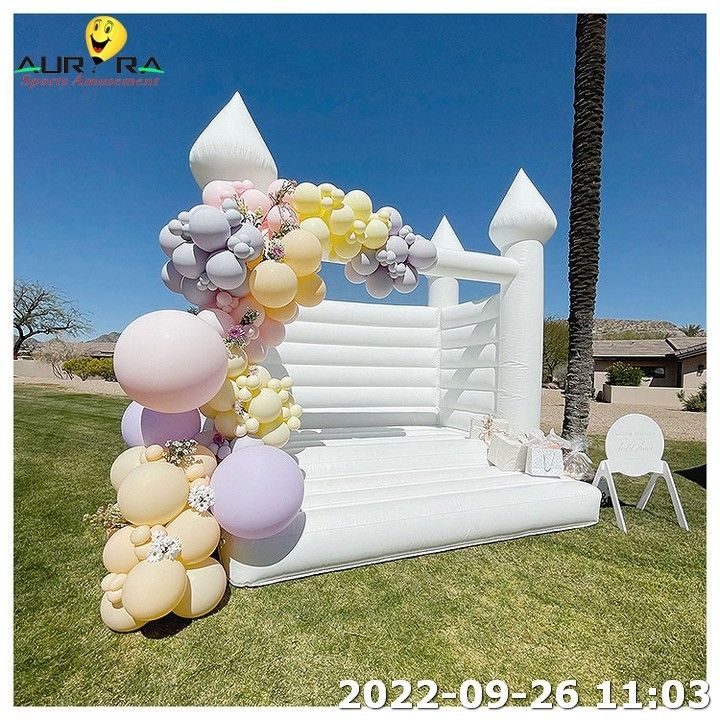 Wet Combo New Inflatable Bounce House With Blower Mini Bounce House With Ball Pit (Nhà nhảy nhỏ có thùng bóng)