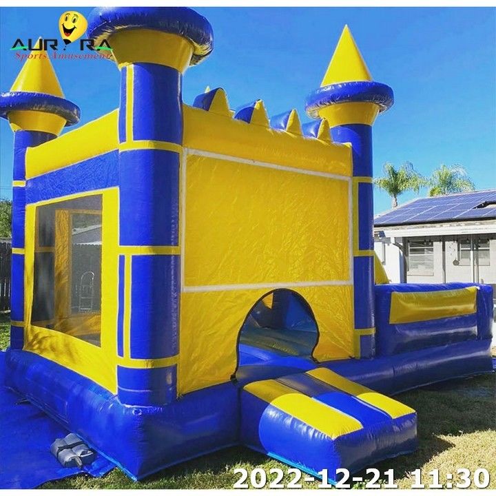 Ngôi nhà nhấp nháy Nhảy Nhảy Màu xanh Nhóm slide tùy chỉnh